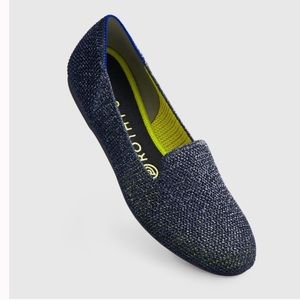 Rothy’s Metallic Lattice Stitch Loafers